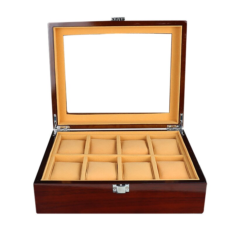 Wood Watch Box – 8 Watches, Brown | Winderly