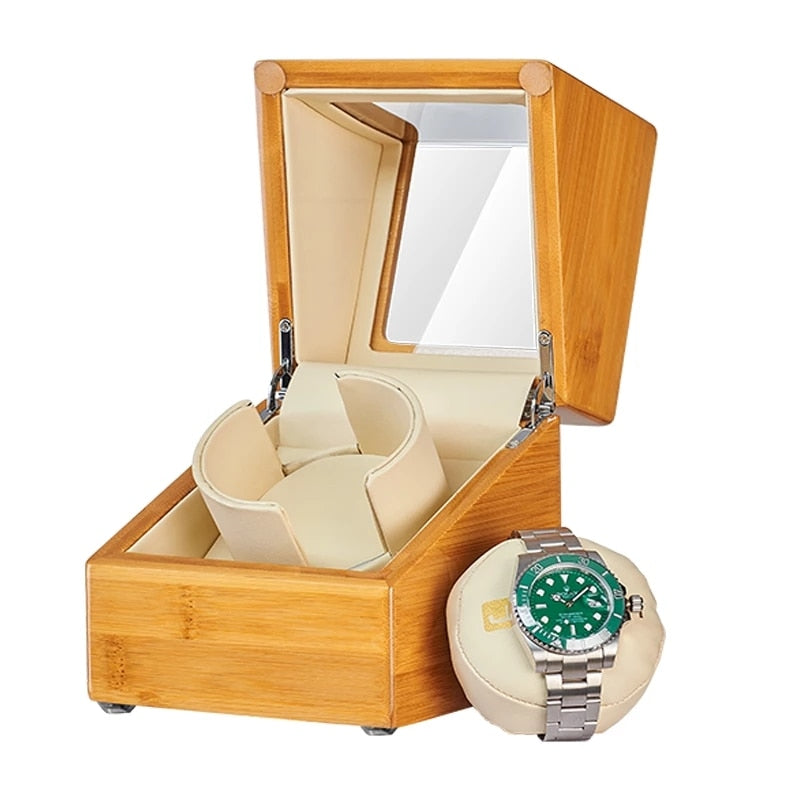 Bamboo Watch Winder – 1 Watch | Winderly